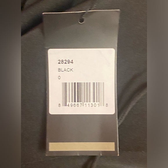 La Femme Flutter Slit Trumpet Gown NWT size 0 - Picture 3 of 8